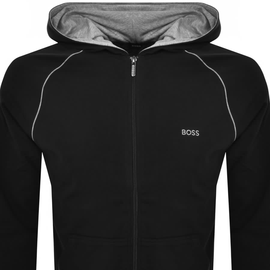 BOSS Full Zip Hoodie Black